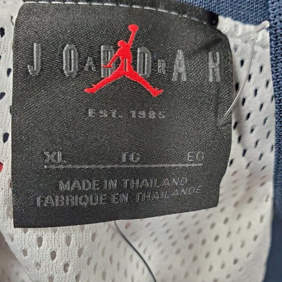 Air Jordan Flight Legacy FIBA Jacket Red/White/Blue CJ9082-451 Men’s Size XL NWT - Picture 7 of 11